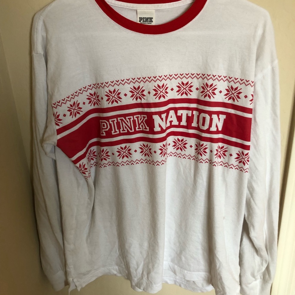 pink long sleeve
